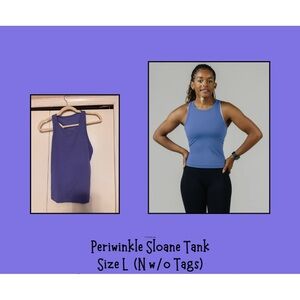 ZYIA Periwinkle Sloane Tank (L) N w/o tags